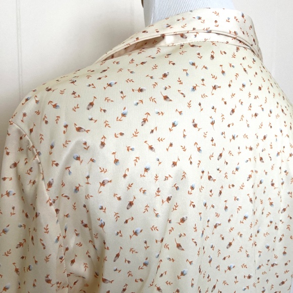 VTG Fall Leaves Blouse - Picture 4 of 6